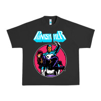 Pigment Black superhero punish her Urban Heavy Tee - linhVisuals