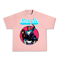 Salmon superhero punish her Urban Heavy Tee - linhVisuals