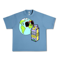 Pebble Blue wrld drink Urban Heavy Tee - linhVisuals