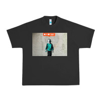 Pigment Black banksy nobody likes me boy Urban Heavy Tee - linhVisuals