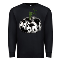 Black watercolor cowhide halloween pumpkin Premium Sweatshirt - RanaPortraitStore
