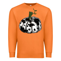 Carrot watercolor cowhide halloween pumpkin Premium Sweatshirt - RanaPortraitStore