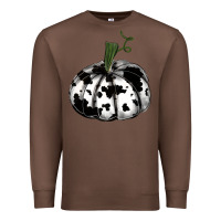 Chestnut watercolor cowhide halloween pumpkin Premium Sweatshirt - RanaPortraitStore
