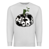 Dove Grey watercolor cowhide halloween pumpkin Premium Sweatshirt - RanaPortraitStore
