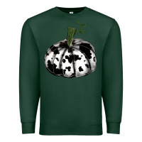Sports Green watercolor cowhide halloween pumpkin Premium Sweatshirt - RanaPortraitStore