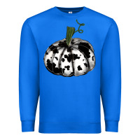 True Royal watercolor cowhide halloween pumpkin Premium Sweatshirt - RanaPortraitStore