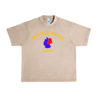 French Oak cold war service germany cold war Urban Heavy Tee - linhVisuals