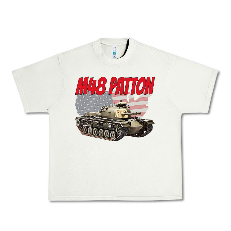 Cold War Battle Tank M48 Patton Gamer Urban Heavy Tee by linhVisuals | Teevron