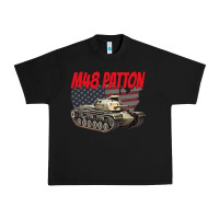 Black cold war battle tank m48 patton gamer Urban Heavy Tee - linhVisuals