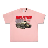Salmon cold war battle tank m48 patton gamer Urban Heavy Tee - linhVisuals