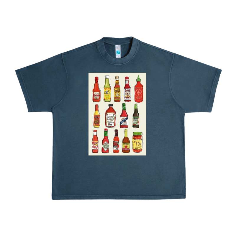 Hot Sauce Urban Heavy Tee by linhVisuals | Teevron