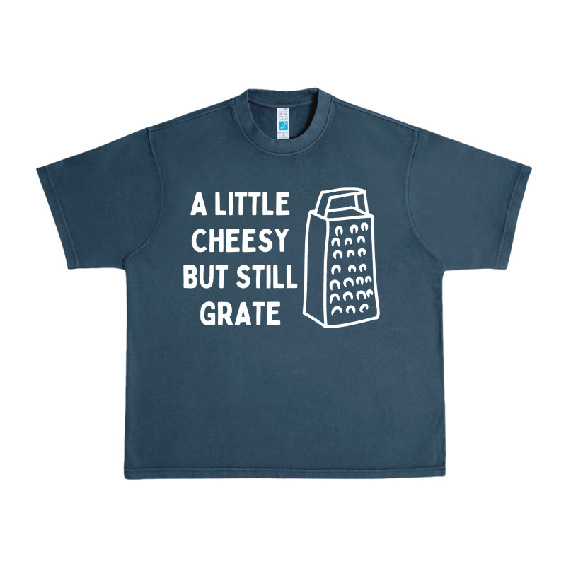 Cheesy But Still Grate Funny Pun Urban Heavy Tee by linhVisuals | Teevron