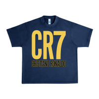 Navy CR7 Cristiano Rocnaldo Portugal Urban Heavy Tee - linhVisuals