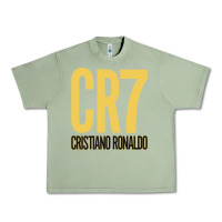 Oil Green CR7 Cristiano Rocnaldo Portugal Urban Heavy Tee - linhVisuals