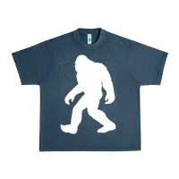 Midnight Navy bigfoot t  shirt bigfoot   i believe bigfoot t  shirt Urban Heavy Tee - linhVisuals