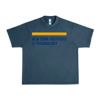 Midnight Navy New York Institute of Technology Urban Heavy Tee - linhVisuals