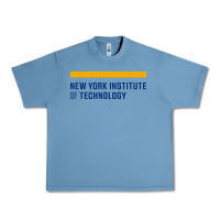 Pebble Blue New York Institute of Technology Urban Heavy Tee - linhVisuals