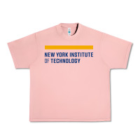 Salmon New York Institute of Technology Urban Heavy Tee - linhVisuals