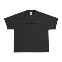 Pigment Black University of North Carolin Pembroke Urban Heavy Tee - linhVisuals