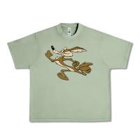 Oil Green cayote Urban Heavy Tee - linhVisuals