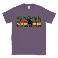 Lavender My history is strong Classic Tee - FaDigitalArtStudio