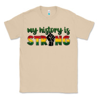 Mushroom My history is strong Classic Tee - FaDigitalArtStudio