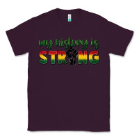 Plum My history is strong Classic Tee - FaDigitalArtStudio