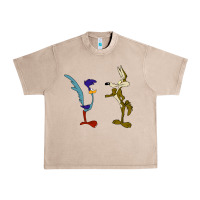 French Oak coyote and the road runner Urban Heavy Tee - linhVisuals