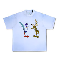 Grape Ice coyote and the road runner Urban Heavy Tee - linhVisuals