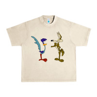 Sandshell coyote and the road runner Urban Heavy Tee - linhVisuals