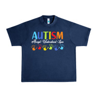 Navy autism t  shirt accept understand love autism awareness t  shirt Urban Heavy Tee - linhVisuals