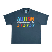 Midnight Navy autism t  shirt accept understand love autism awareness t  shirt Urban Heavy Tee - linhVisuals