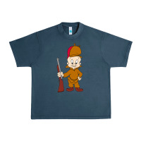 Midnight Navy elmer fudd Urban Heavy Tee - linhVisuals