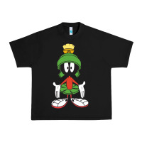 Black marvin the martian Urban Heavy Tee - linhVisuals
