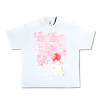 White japan t  shirt sakura cat t  shirt Urban Heavy Tee - linhVisuals
