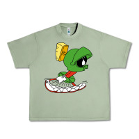 Oil Green marvin the martian Urban Heavy Tee - linhVisuals