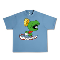 Pebble Blue marvin the martian Urban Heavy Tee - linhVisuals
