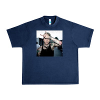 Navy Mgk Urban Heavy Tee - linhVisuals