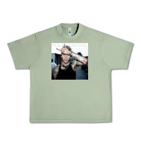 Oil Green Mgk Urban Heavy Tee - linhVisuals