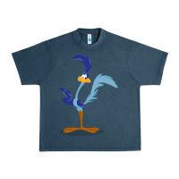 Midnight Navy roadrunner Urban Heavy Tee - linhVisuals