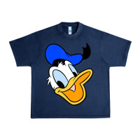 Navy donal duck Urban Heavy Tee - linhVisuals