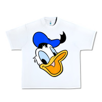White donal duck Urban Heavy Tee - linhVisuals