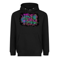 Black halloween background Heavyweight Hoodie - RanaPortraitStore