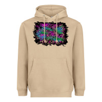 Mushroom halloween background Heavyweight Hoodie - RanaPortraitStore