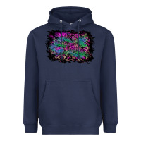 Navy halloween background Heavyweight Hoodie - RanaPortraitStore