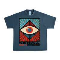Midnight Navy tash sultana müsïc Urban Heavy Tee - linhVisuals