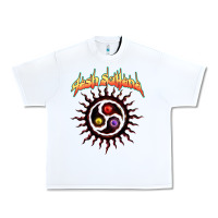 White tash sultana müsïc Urban Heavy Tee - linhVisuals