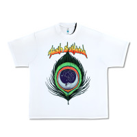 White tash sultana müsïc Urban Heavy Tee - linhVisuals