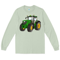 Matcha western farm tractor Long Sleeve Tee - Artiststas