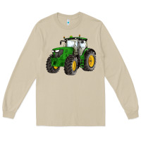 Mushroom western farm tractor Long Sleeve Tee - Artiststas